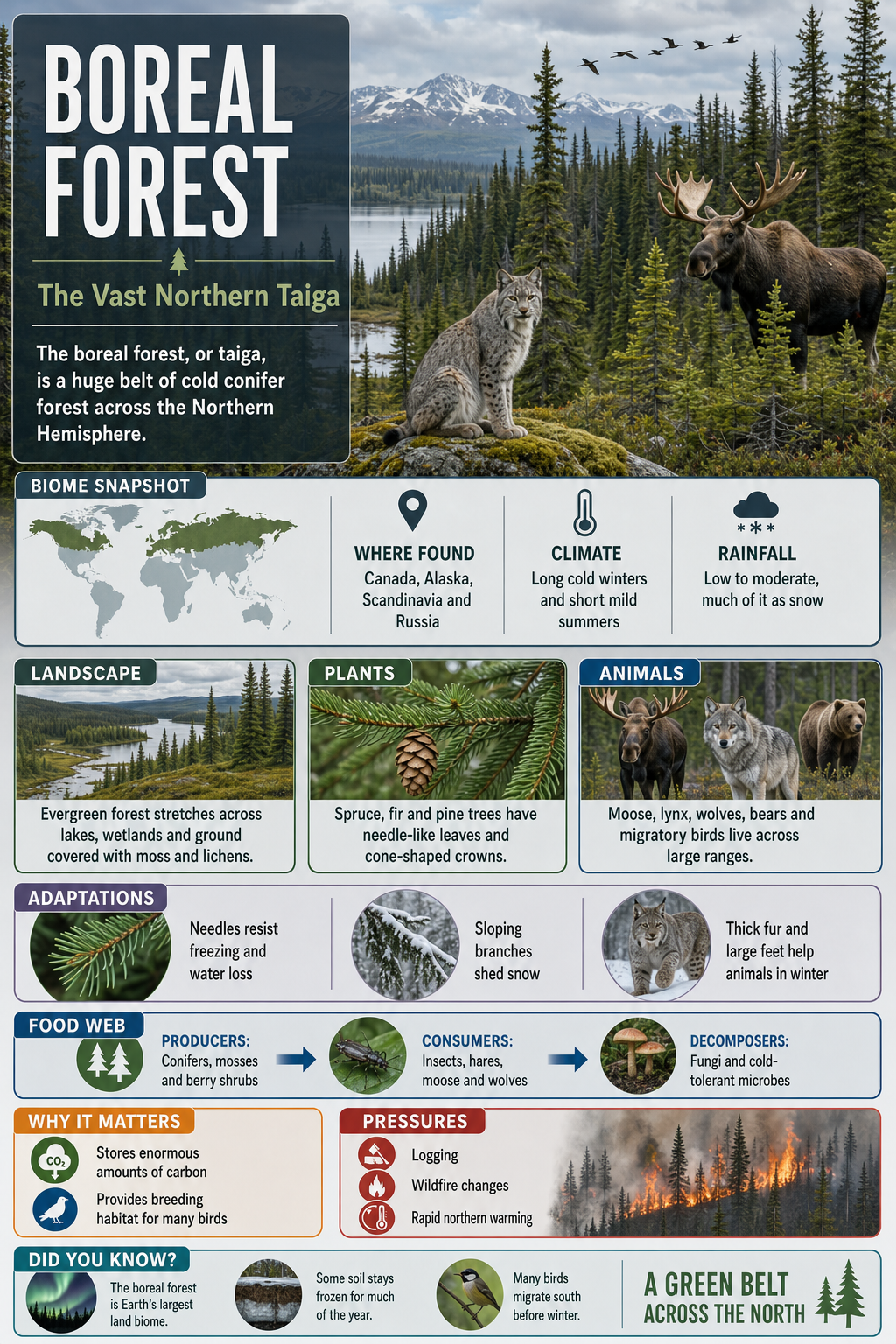 Boreal Forest Fact File